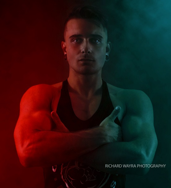 Male model photo shoot of Richard Wayra Fitness