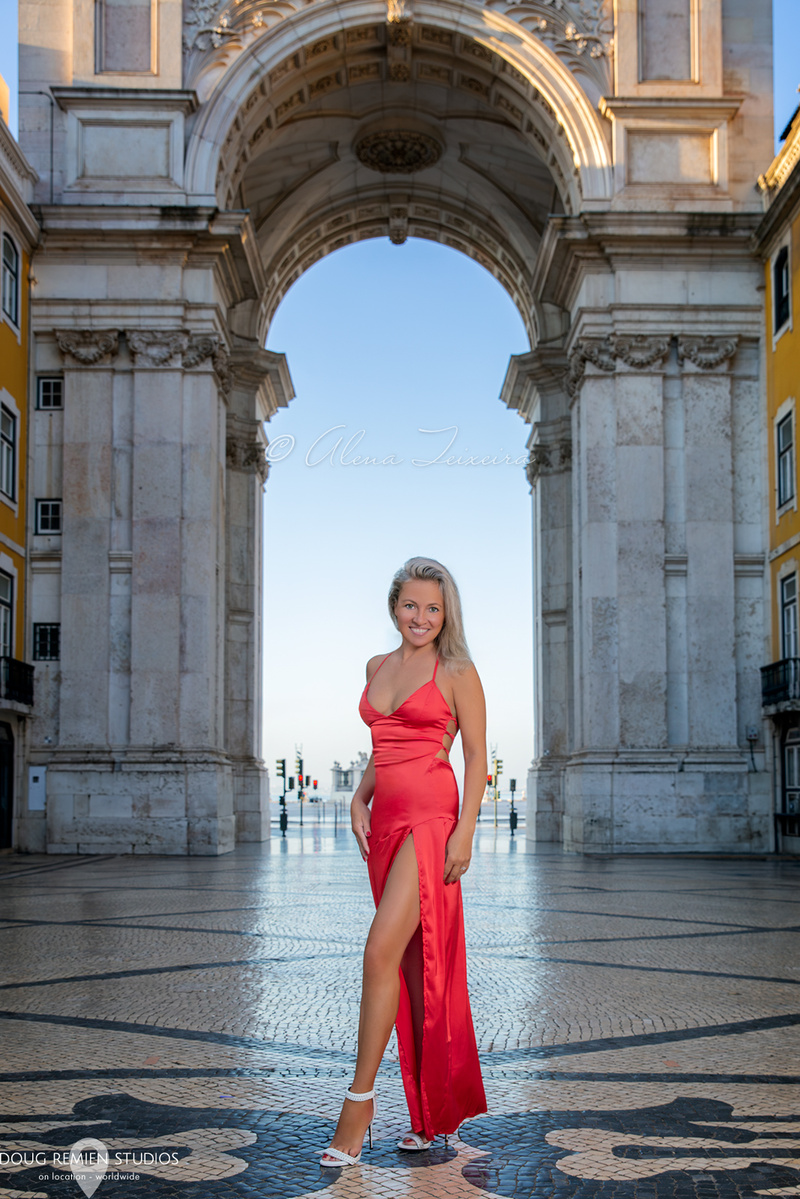 Female model photo shoot of Alena Teixeira by Doug Remien in Lisbon, Portugal