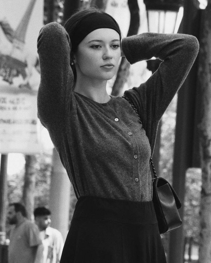 Female model photo shoot of carlamassie in Paris